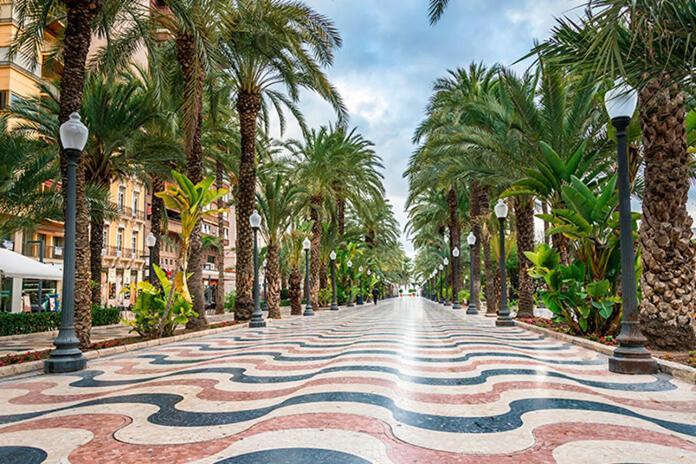 Very Lightful Apartment. Incredible Sea Views. Big Terrace, Swimming Pool. Ac. Very Close To Alicante City Center. Exterior foto